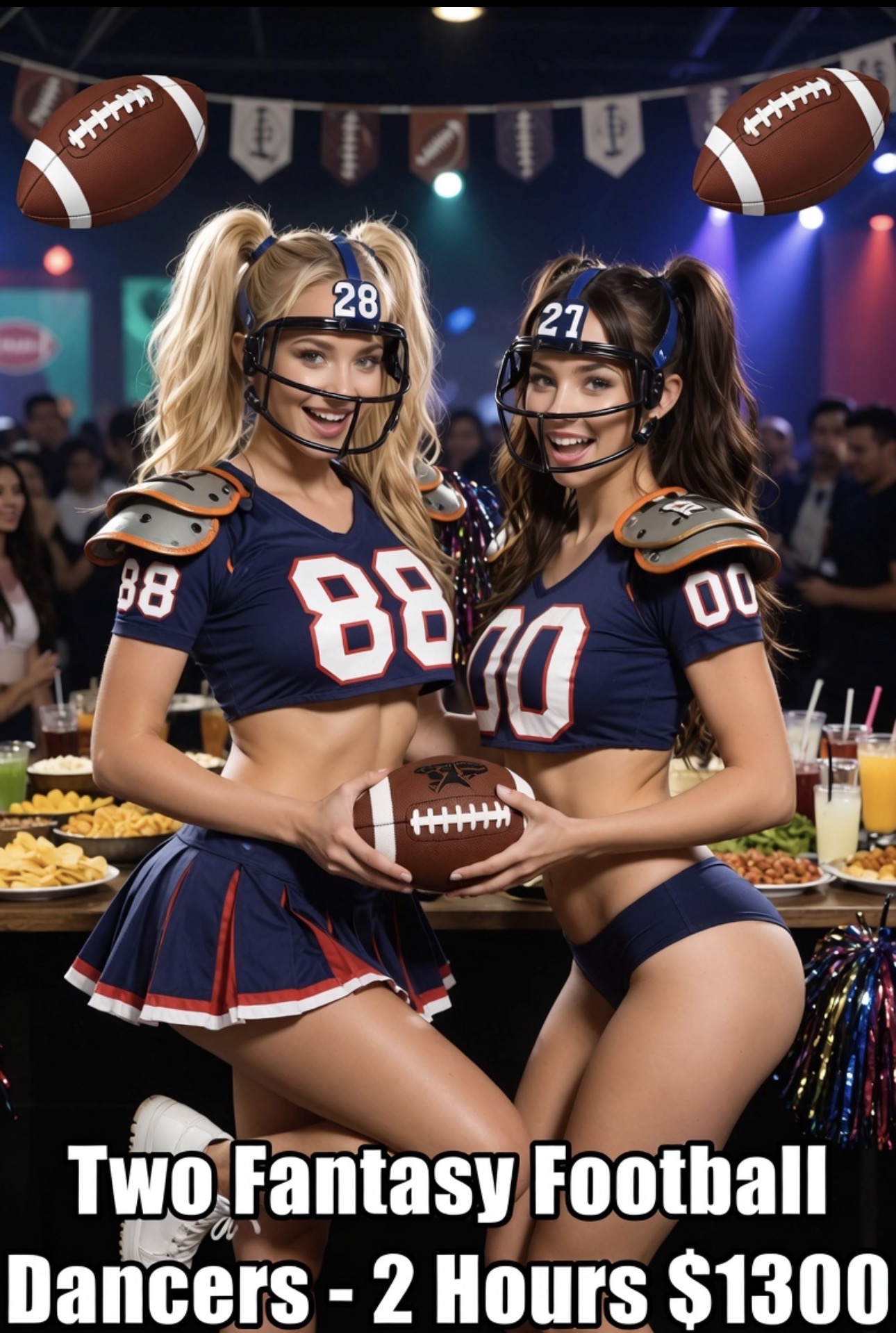 Hilton Head Fantasy Football Strippers Bachelor Party